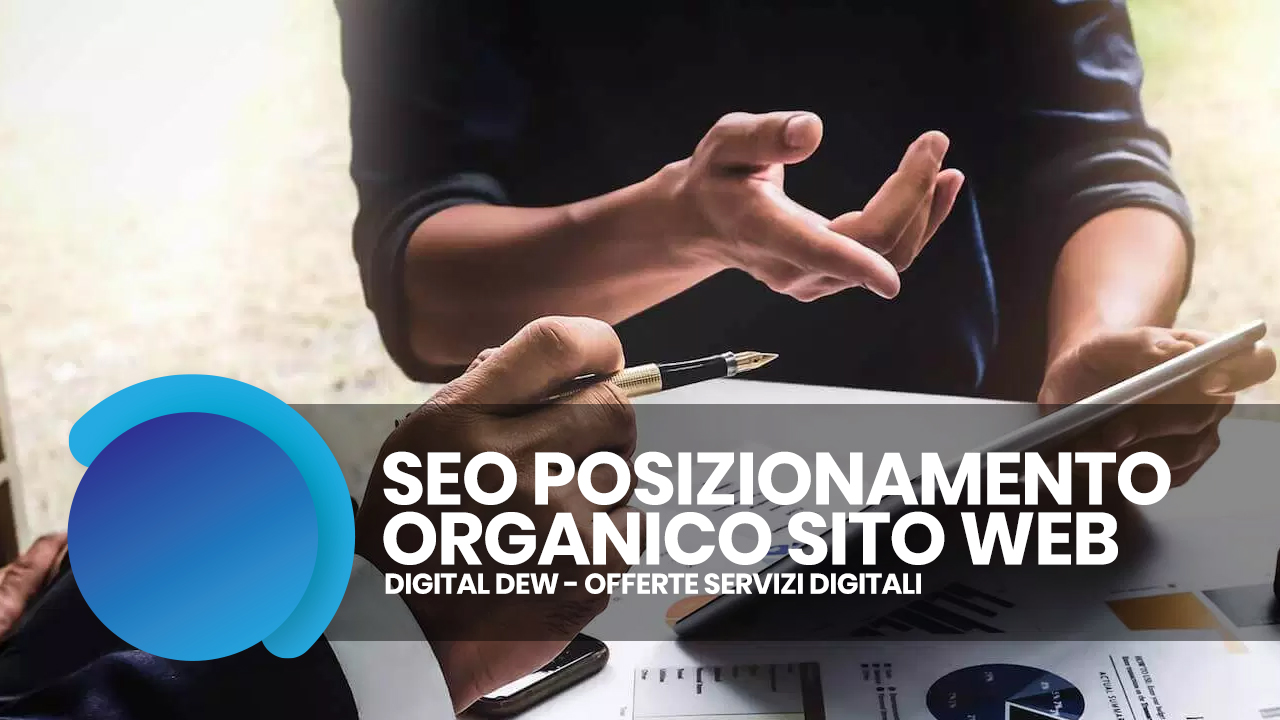 SEO posizionamento sito web su Google